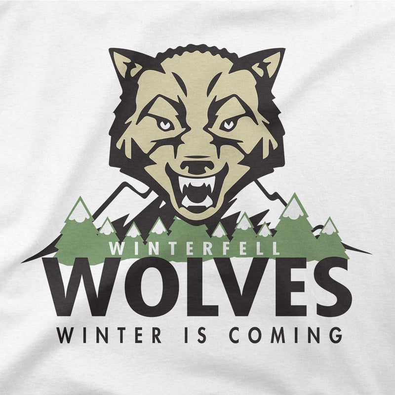 Winterfell Wolves Unisex Baseball Tee