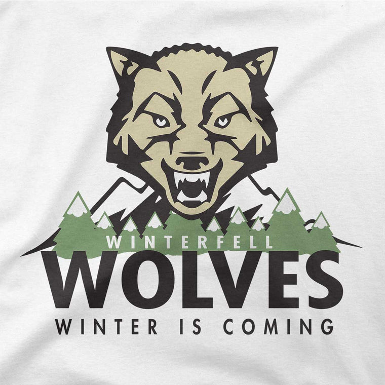 Winterfell Wolves Men's Pullover Hoodie