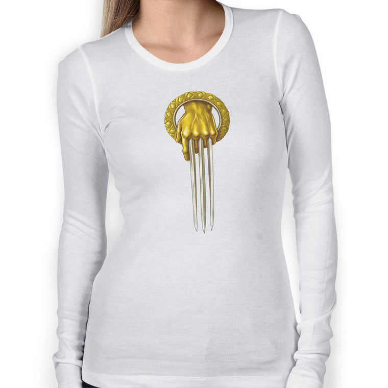 Hand of the King Wolverine Women's Long Sleeve Graphic Tee