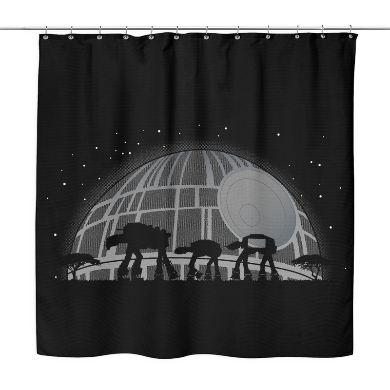 star wars shower curtain AT-RICA